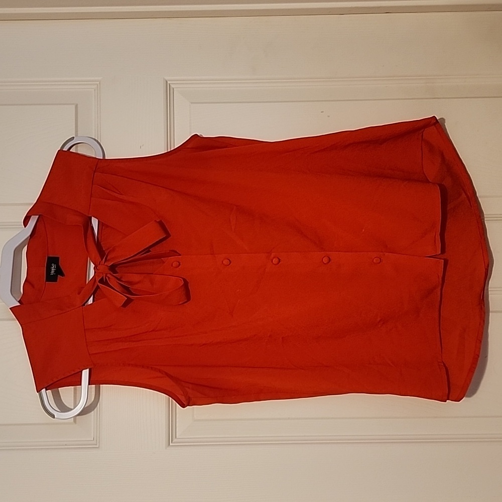 Mossimo Neck Tie Sleevesless Blouse
